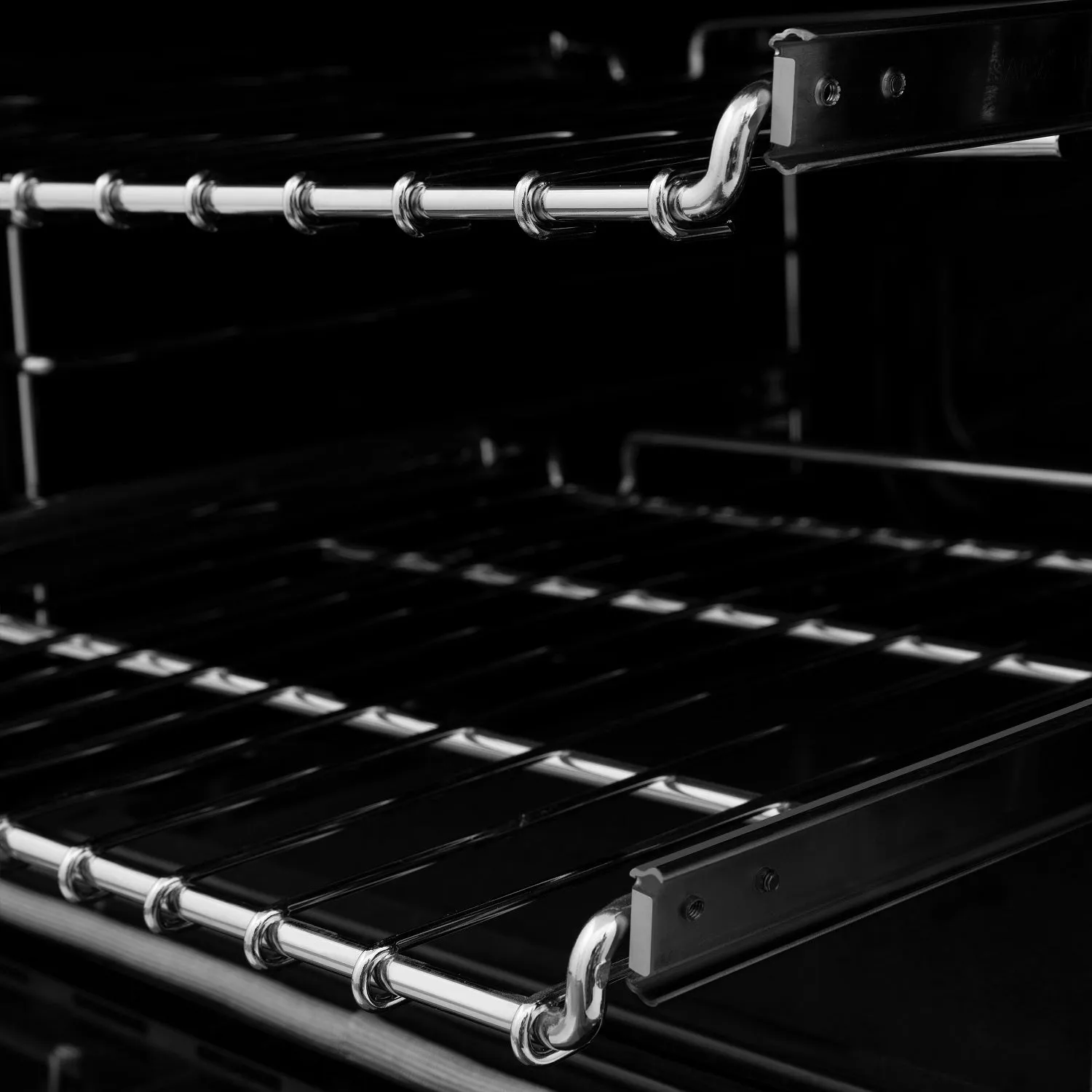 ZLINE Autograph Edition 24" 2.8 cu. ft. Dual Fuel Range in DuraSnow® Stainless Steel with Gold Accents